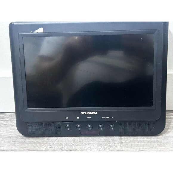 Sylvania 10''Dual-Screen Portable DVD Player Model SDVD1037 Black - Picture 1 of 6